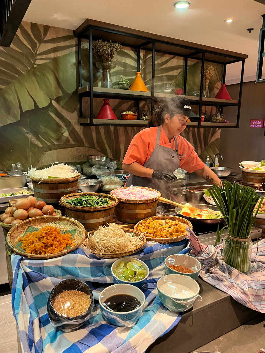 Очень вкусная национальная кухня в отеле