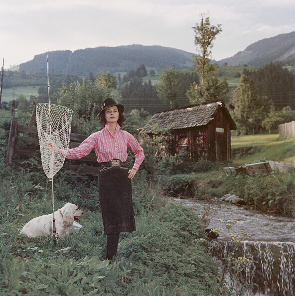 Фотография из альбома "Слим Ааронс: красивые люди и места на снимках фотографа высшего общества"