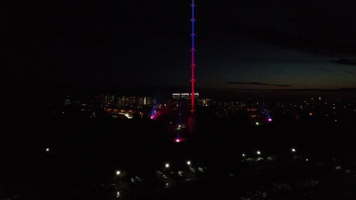 Obninsk Tower with DrHidden by night [720p]