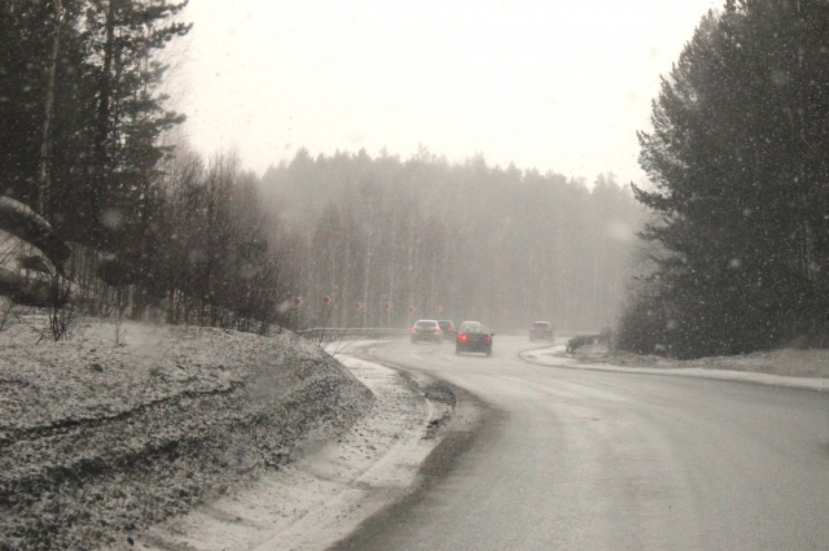    Снег, дождь и гололедицу прогнозируют синоптики на Среднем Урале