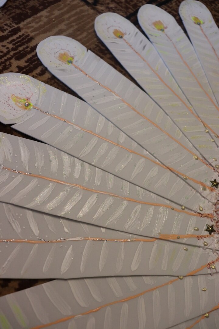 Белые Крылья Ангела - процесс создания Ориби Каммпирр