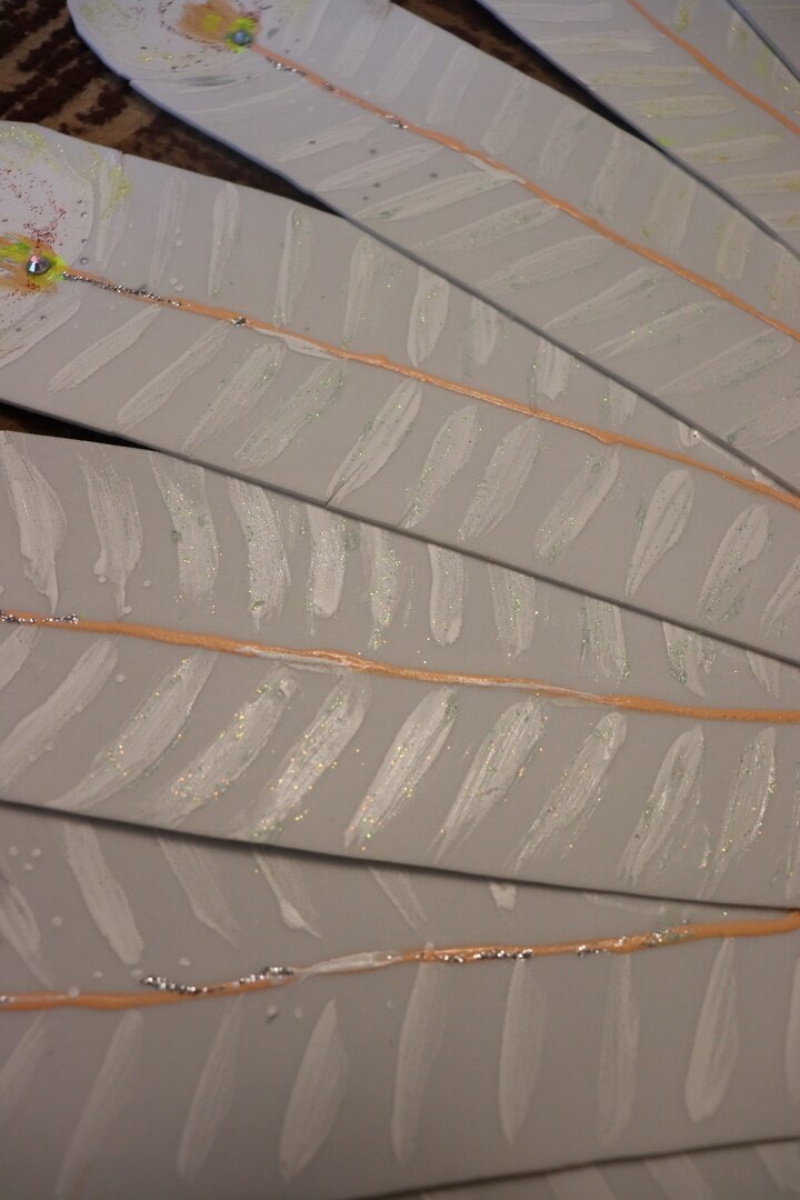 Белые Крылья Ангела - процесс создания Ориби Каммпирр