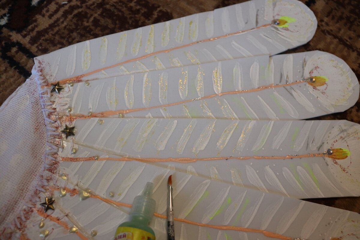 Белые Крылья Ангела - процесс создания Ориби Каммпирр