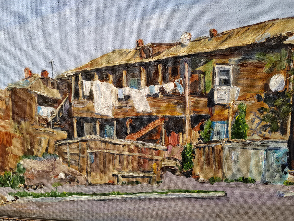 «Последний с Бакинской. Астрахань» (2022). Автор работы Светлана Дюкова. Музей культуры Астрахани. - Астрахань, 2024 г.