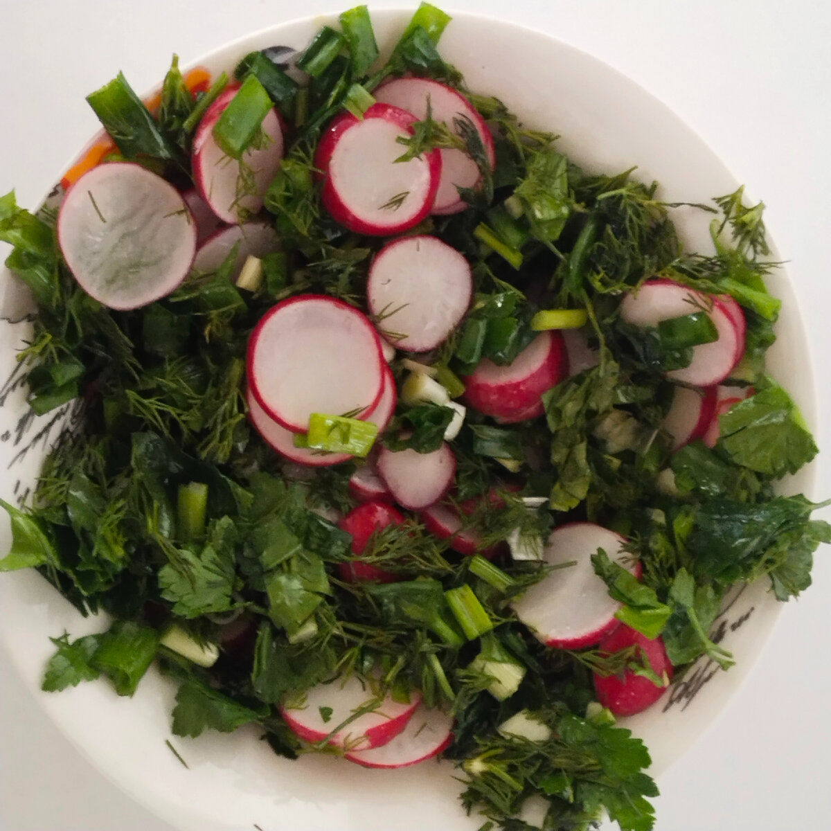  Мой салат. Фото от Анны