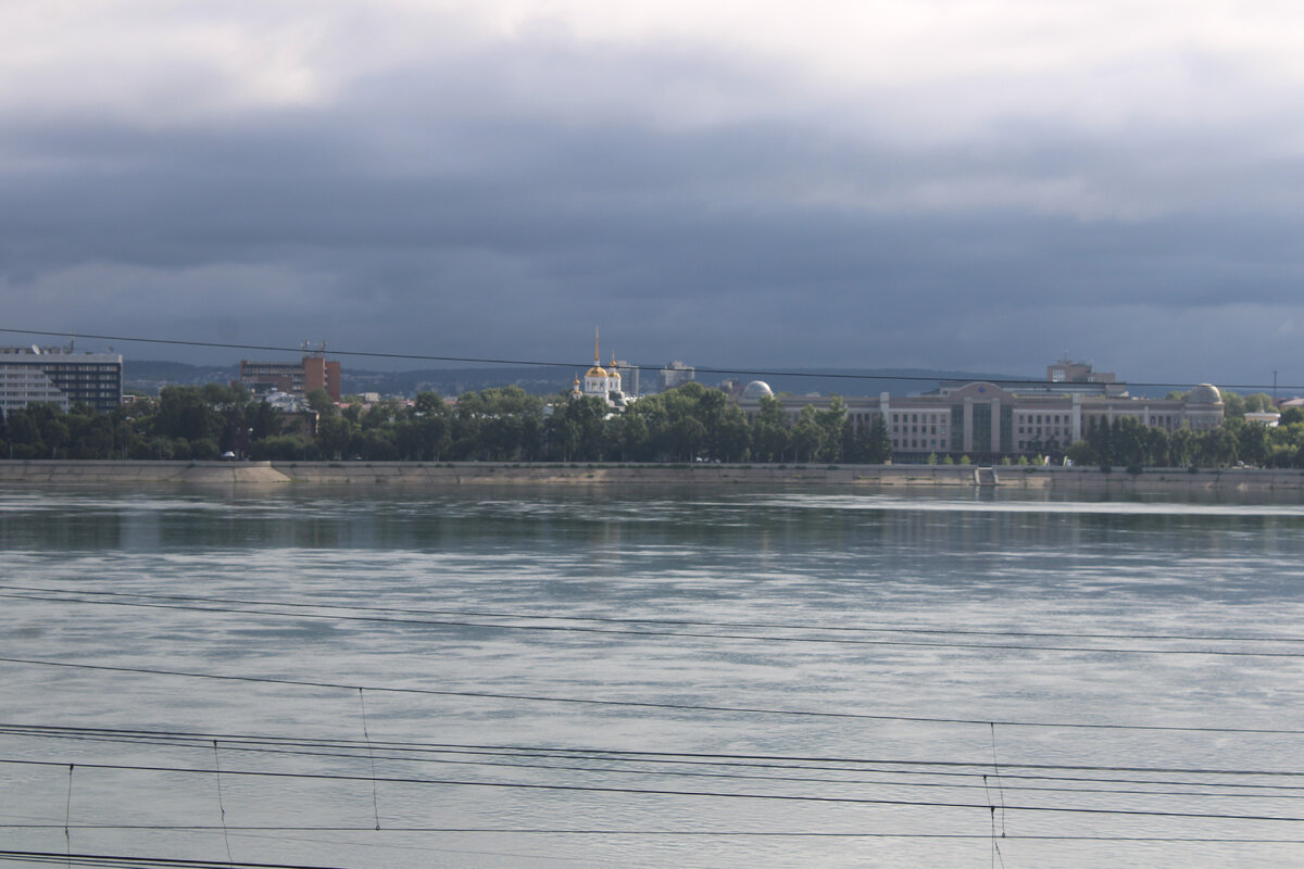 Долгожданная встреча с Ангарой.