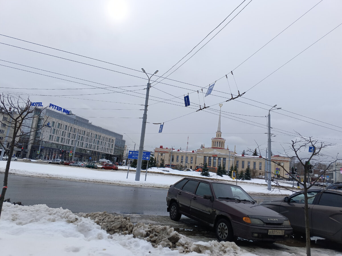 Показываю, как сейчас выглядит мой город. Весны в нем нет. Похоже, зима  никак не хочет покидать Карелию | Блогерство на пенсии | Дзен