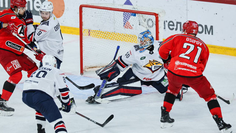    «Автомобилист» — «Металлург».ХК «Автомобилист»