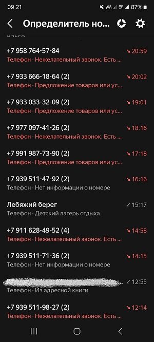 Так выглядит один из выходных дней, в моём телефоне