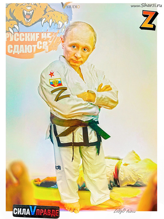 Владимир Путин шарж