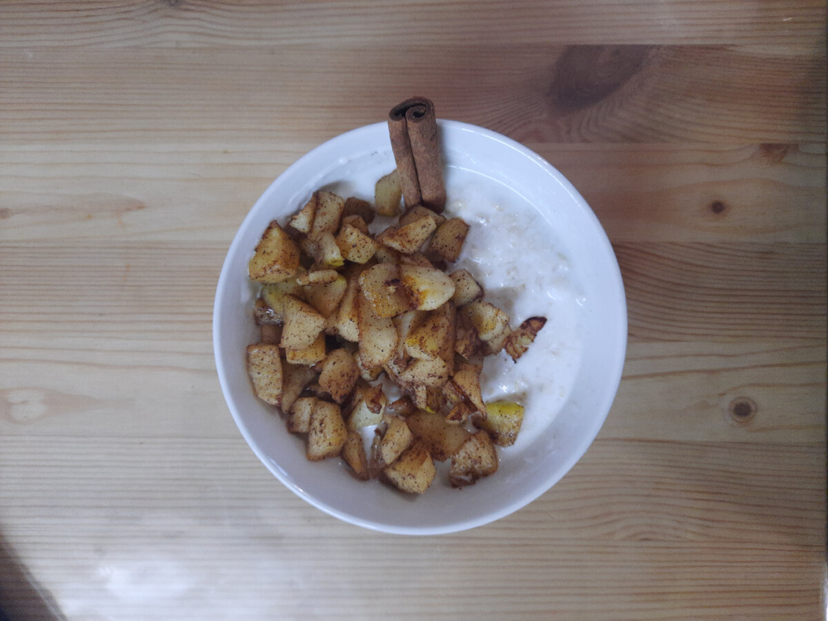 Наш завтрак ,безумно вкусно😋 