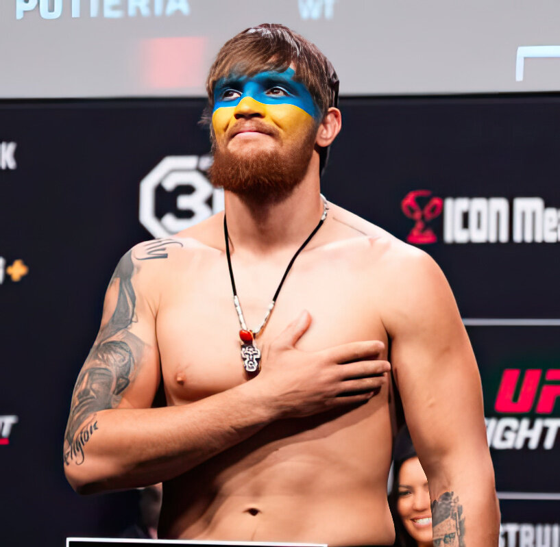 Игорь Потеря на взвешивании в UFC 