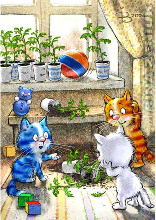 очаровательные котята Рины Зенюк