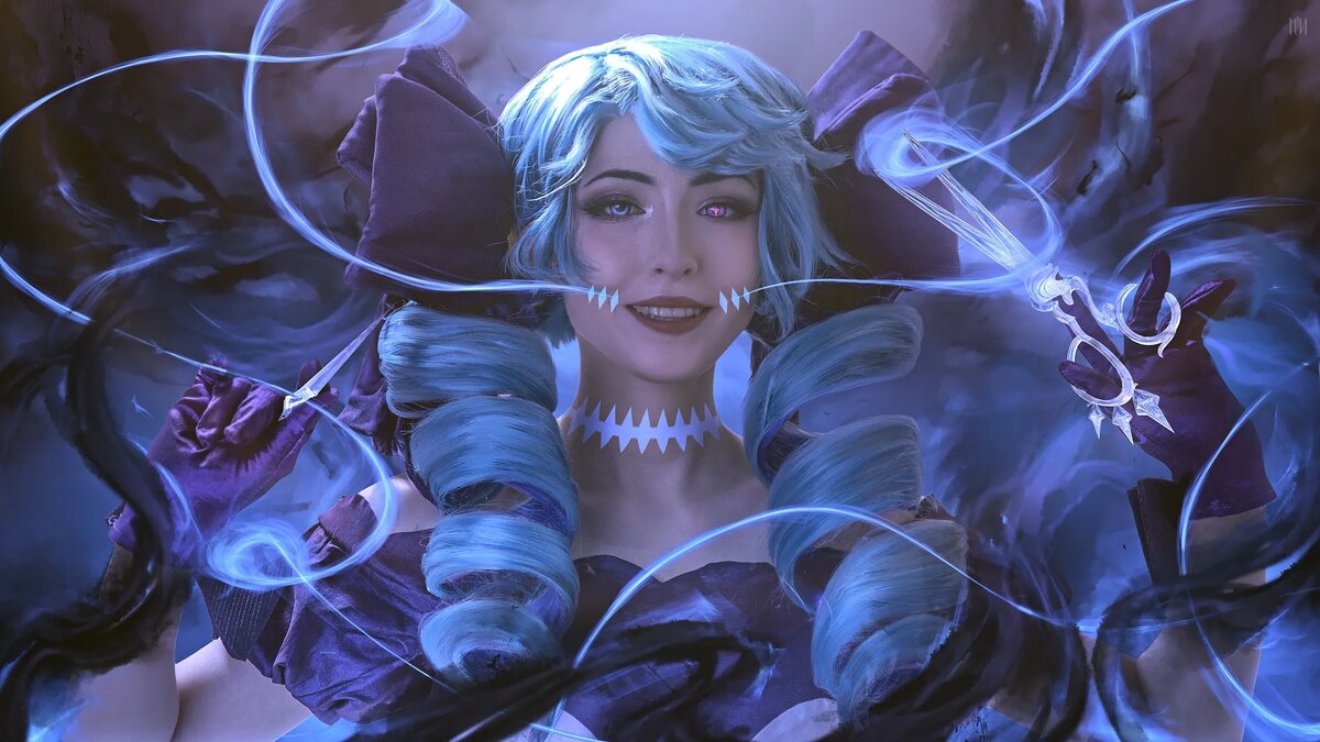 Косплей на Гвен из League of Legends. Косплеер: Mikuroka. Фотограф: MIVA. Источник: vk.com/mikuroka   📷