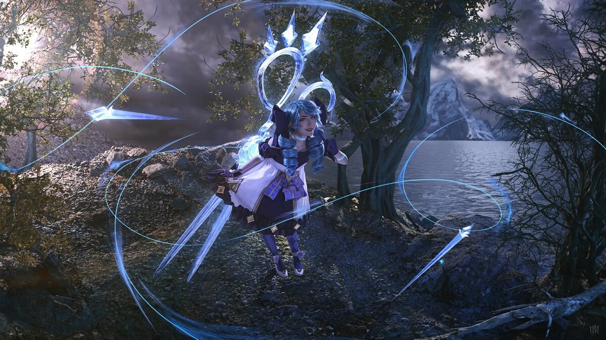 Косплей на Гвен из League of Legends. Косплеер: Mikuroka. Фотограф: MIVA. Источник: vk.com/mikuroka   📷