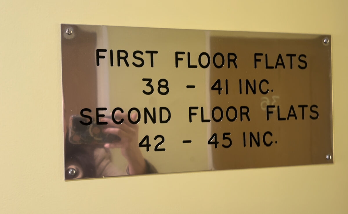 Первый этаж - это второй, а второй - третий. Фотография из личного архива. 