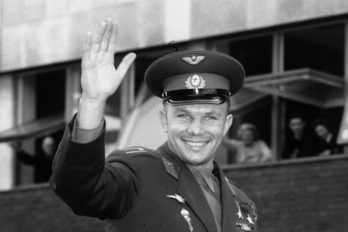 Юрий Алексеевич Гагарин. Фото из интернета для иллюстрации статьи.
