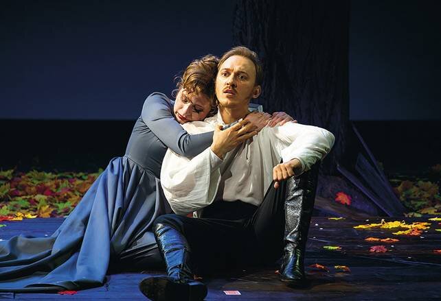    предоставлено пресс-службой Театра имени Вахтангова: Дмитрий Соломыкин и Анастасия Джентилини, «Выстрел»