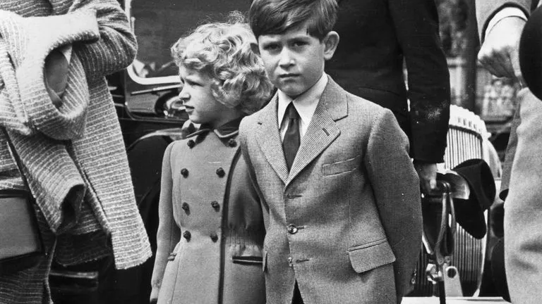 Принц Чарльз и принцесса Анна