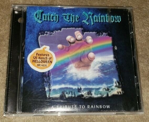 Передняя сторона коробки альбома "Catch The Rainbow (A Tribute To Rainbow)", 1999 г.