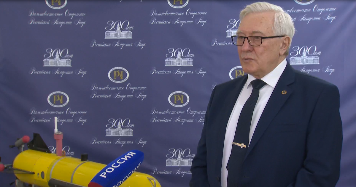 Академик Юрий Николаевич Кульчин, вице-президент Российской Академии Наук и председатель Дальневосточного отделения РАН.