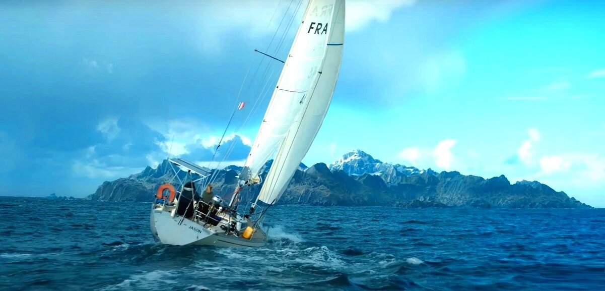 Хотел влепить сюда шутку про капитана Врунгеля, но так залюбовался картинкой, что всё зубоскальство сошло на нет. 