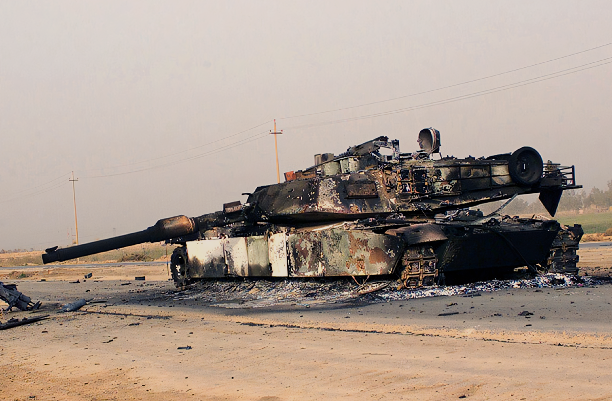 Уничтоженный Абрамс