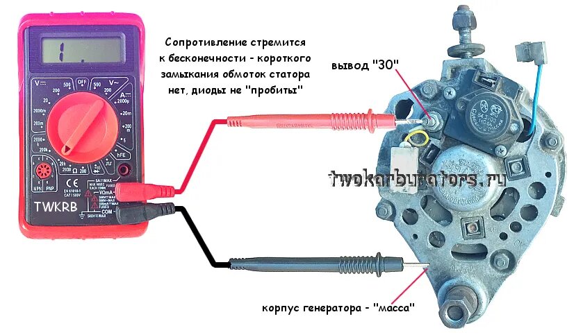 Генератор ВАЗ 2109: схема подключения, проверка, разборка и ремонт