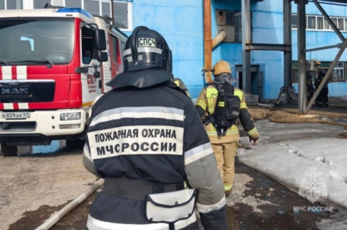    В столице Камчатки произошло возгорание на территории ТЭЦ-2