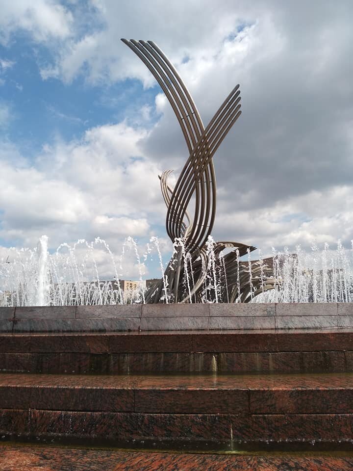 Фонтан Похищение Европы. Фото автора.