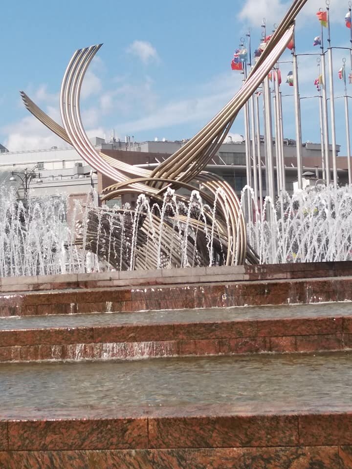 Фонтан "Похищение Европы". Фото автора.