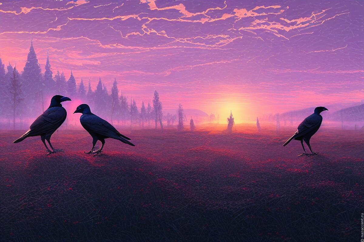 Иллюстрация: НацАкцент by Stable Diffusion