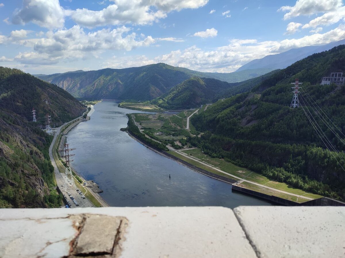 Долина реки Енисей