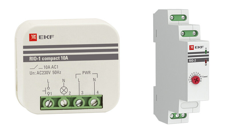 Импульсные реле RIO-1 и RIO-2 EKF PROxima 