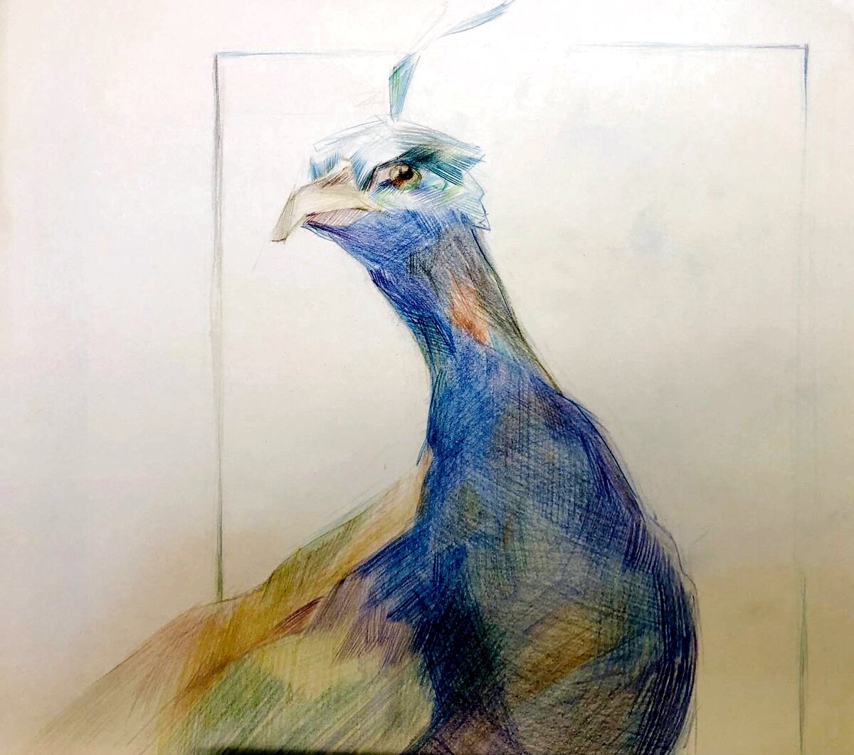 Андрианкина Ольга. Перышко Акварель