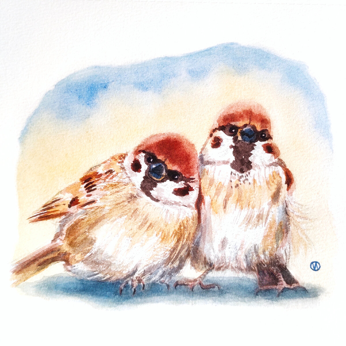 Иванченко Оксана. Парочка полевых воробушков