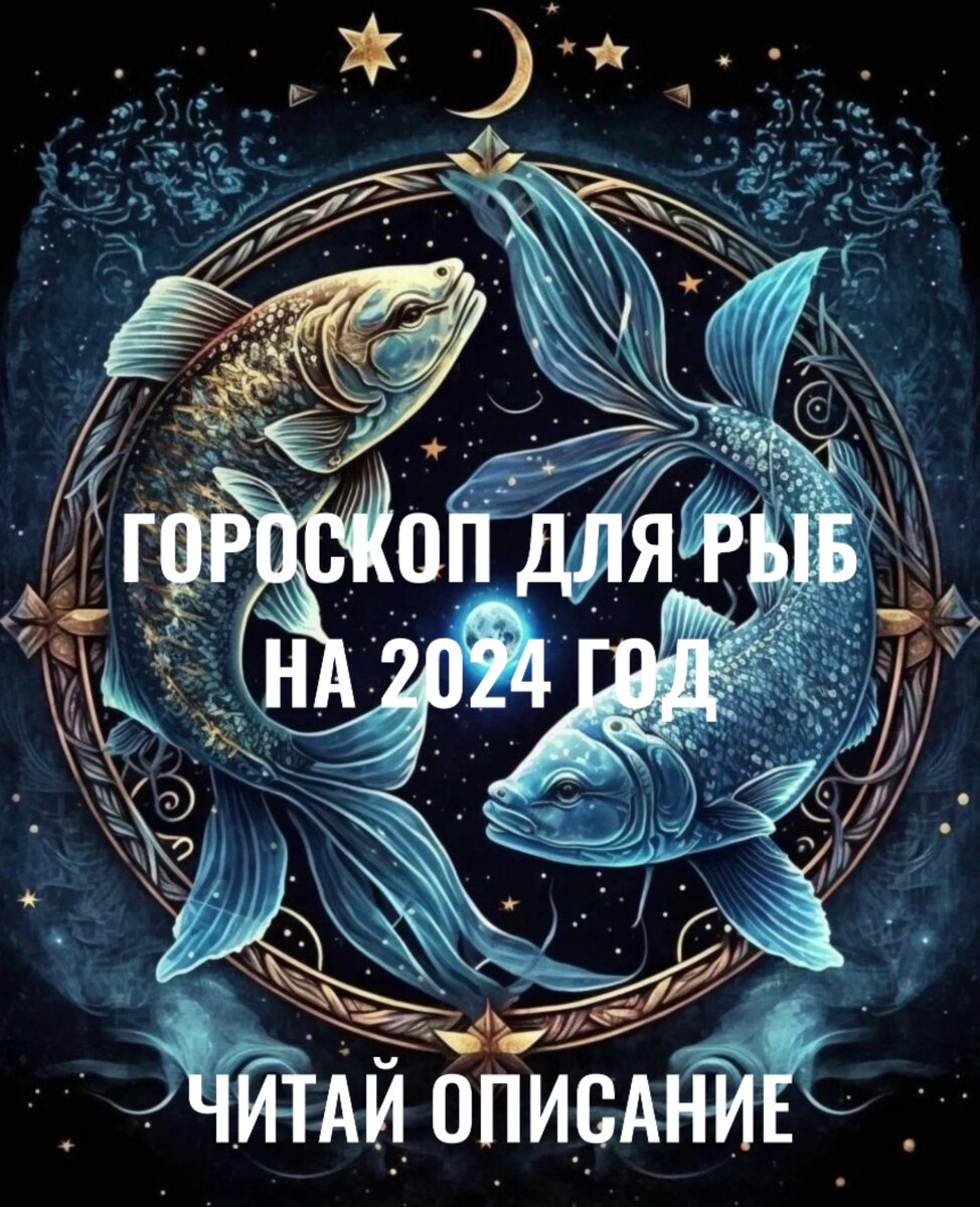 ГОРОСКОП ДЛЯ РЫБ НА 2024 ГОД | Астрология Инны Пархоменко | Дзен