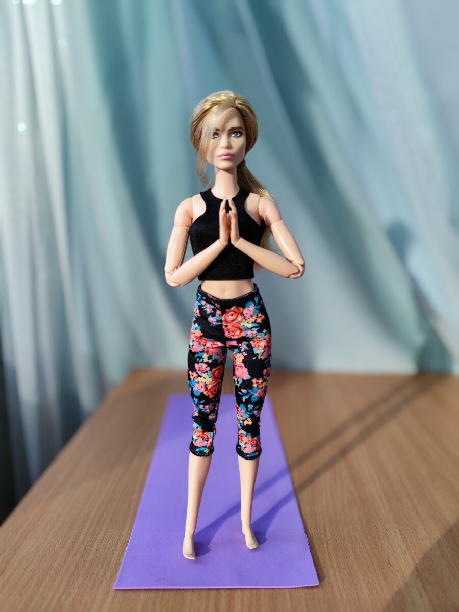 Пранамасама (молитвенная поза), полные вдох и выдох