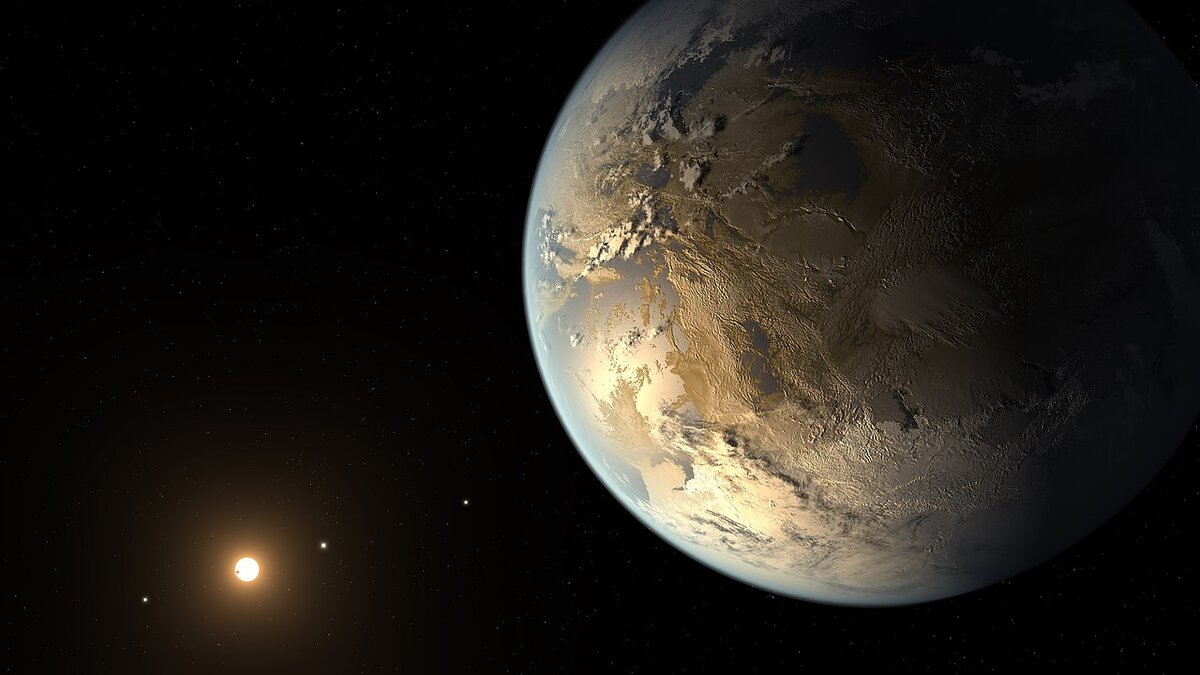 Экзопланета Kepler-186 f в представлении художника / © NASA Ames/SETI Institute/JPL-Caltech