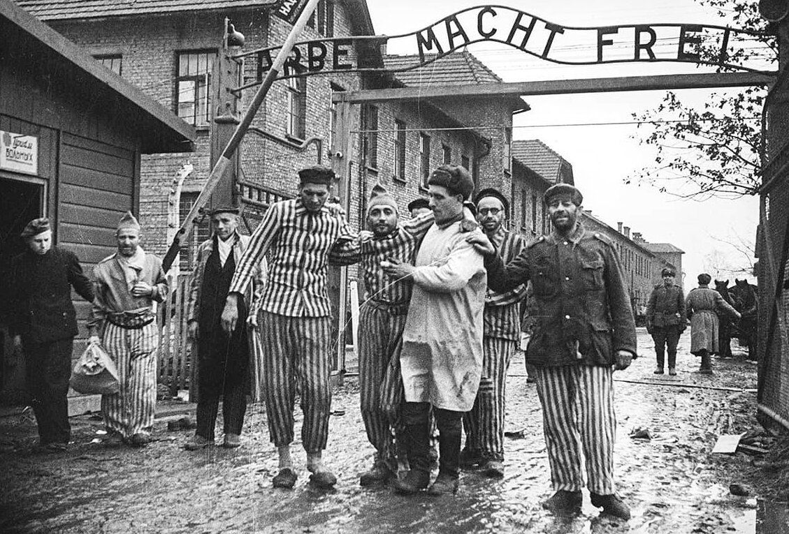Освобождение узников Освенцима, 1945 год