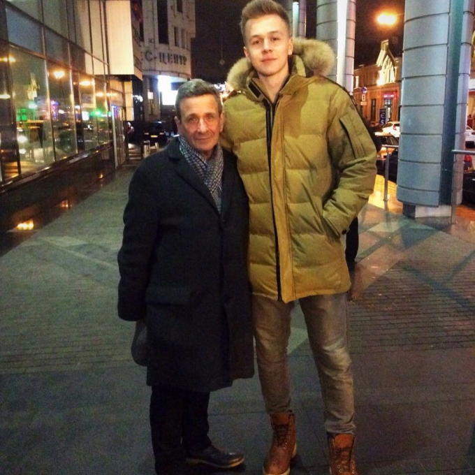  Глеб Смолкин с отцом Борисом Смолкиным / @glebsmolkin7 / Соцсети