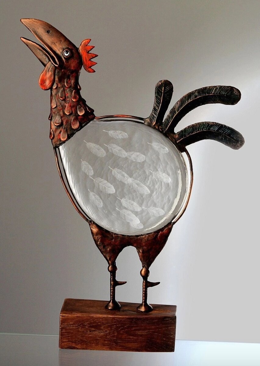 Петух. Интерьерная композиция Далибора Неснидала