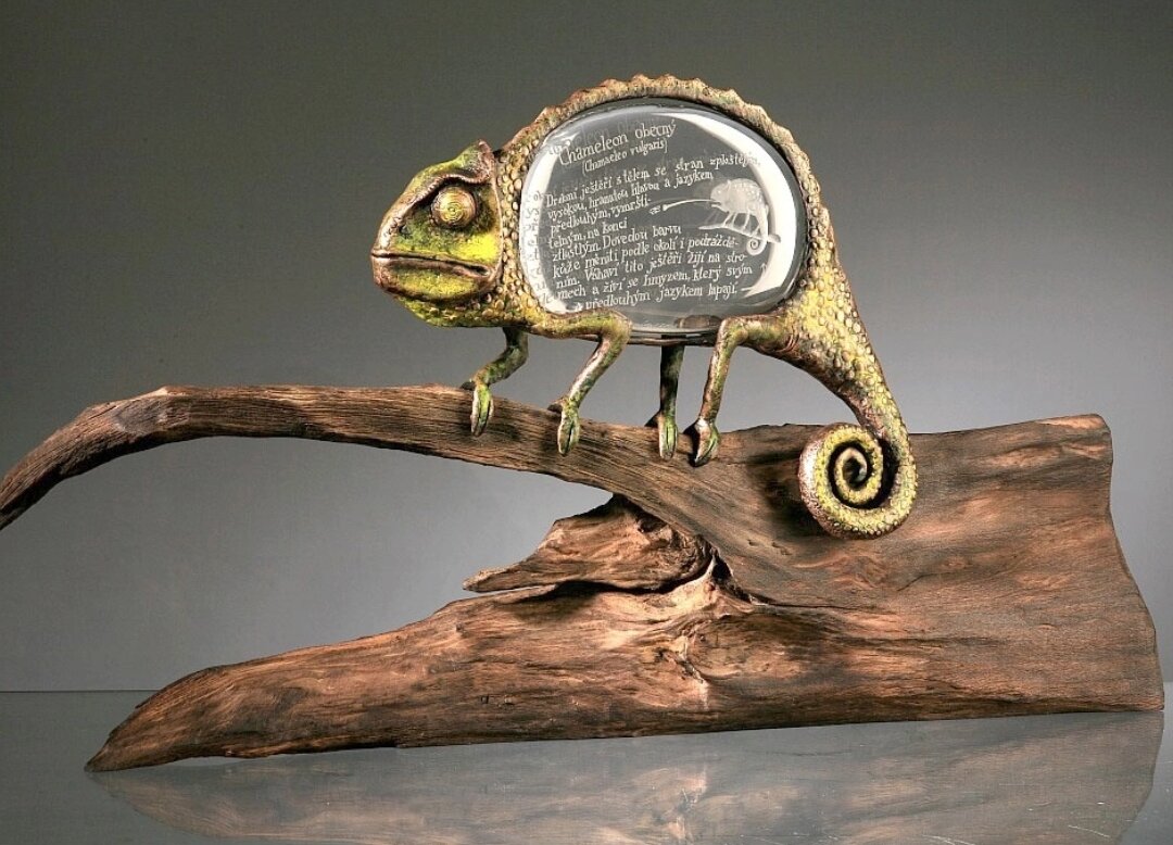 Хамелеон. Интерьерная композиция Далибора Неснидала
