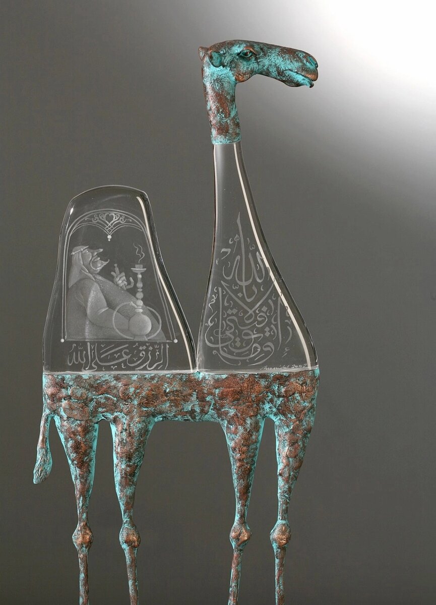 Верблюд. Интерьерная композиция Далибора Неснидала