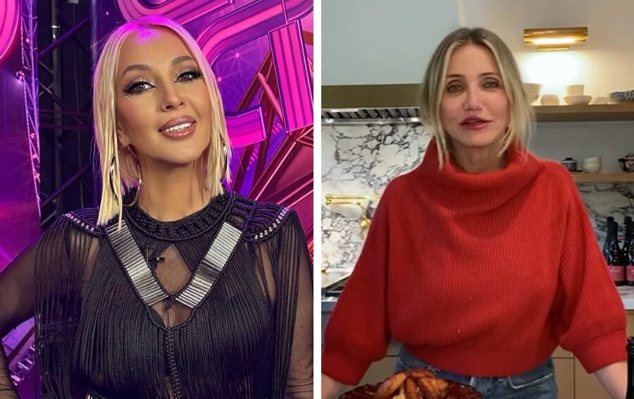    Фото: соцсети Лера Кудрявцева и Камерон Диас