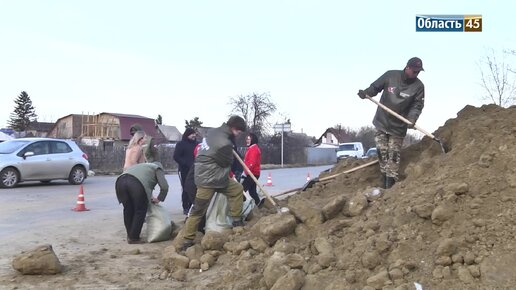 Эвакуация: курганцы покинули Вороновку из-за угрозы паводка