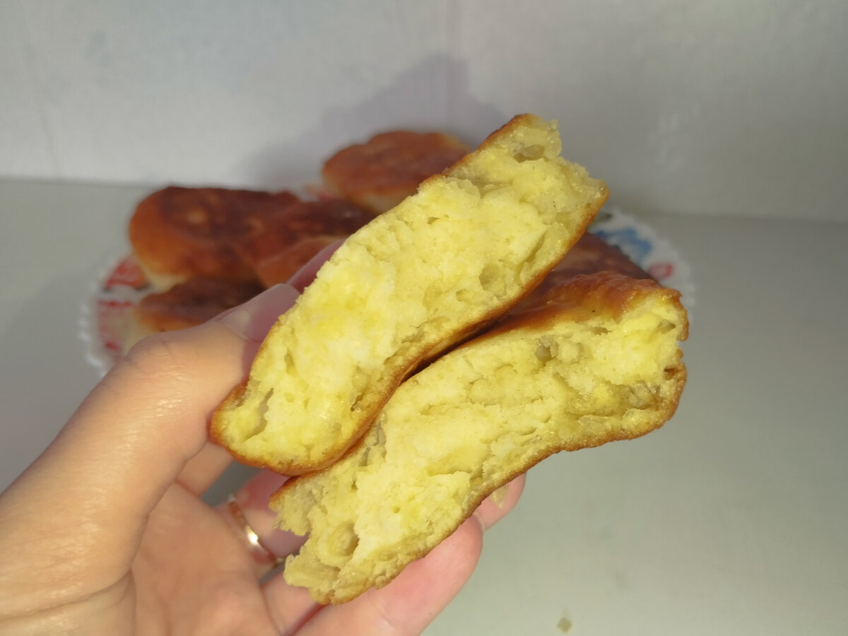 Оладьи в разрезе