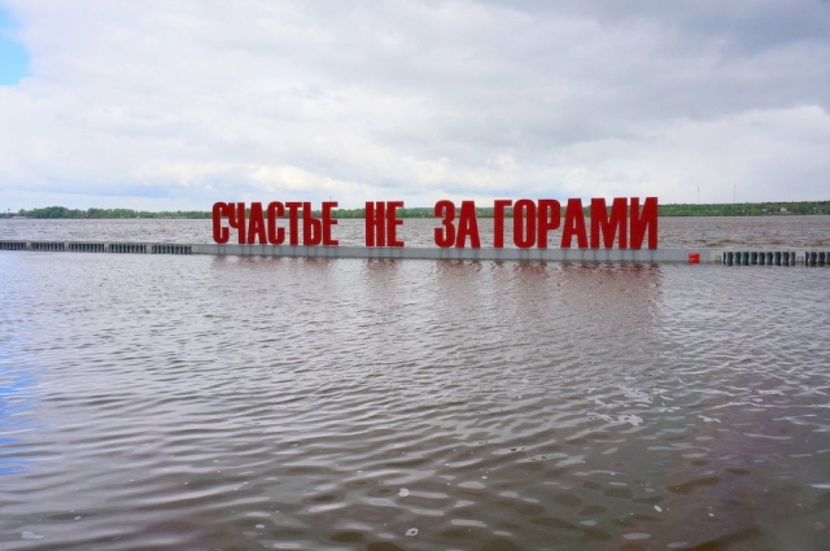    На Камском водохранилище в Пермском крае началось половодье