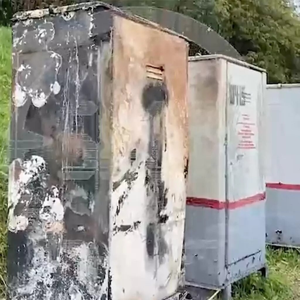 В 2023 году на железных дорогах России массово поджигали релейные шкафы