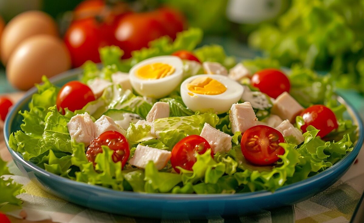 Салат Цезарь